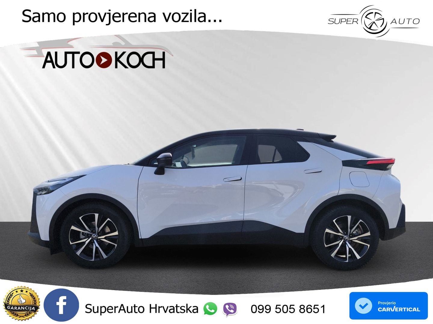 Toyota C-HR 1.8 (140 KS) Hybrid e-CVT Teamplayer LED+GR SJED+ACC