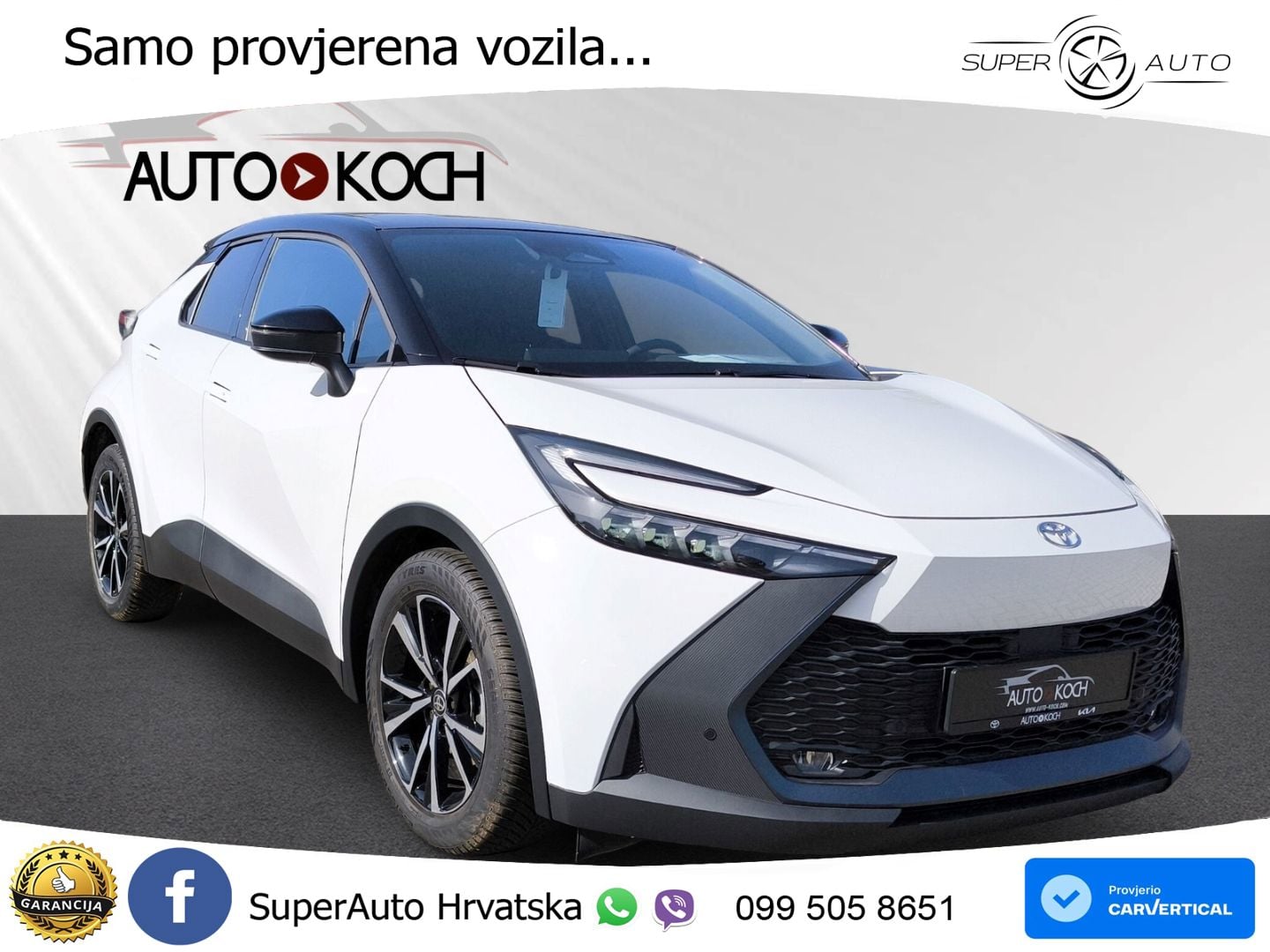 Toyota C-HR 1.8 (140 KS) Hybrid e-CVT Teamplayer LED+GR SJED+ACC