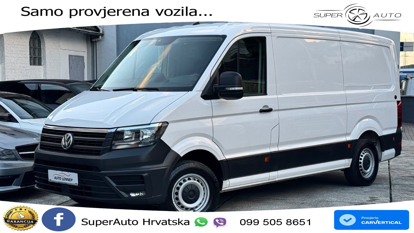 Volkswagen Crafter 35*Mittellang Normaldach*RWD*AHK 3500KG* 177 KS
