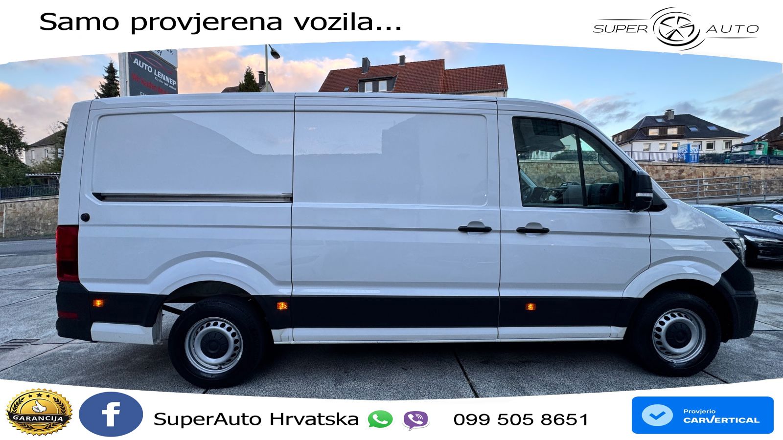 Volkswagen Crafter 35*Mittellang Normaldach*RWD*AHK 3500KG* 177 KS