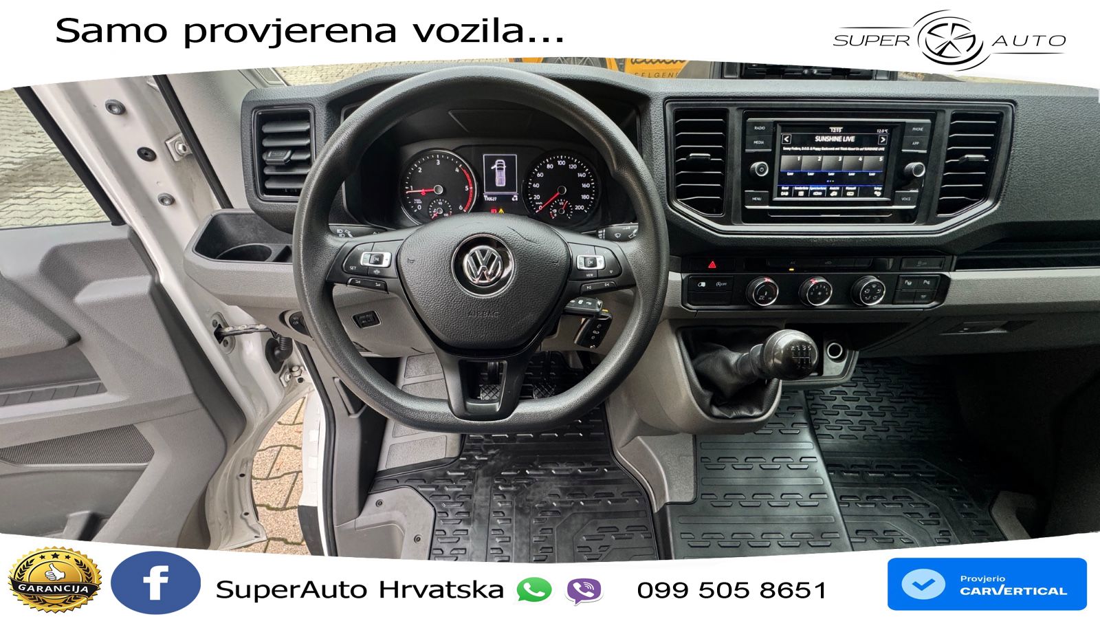 Volkswagen Crafter 35*Mittellang Normaldach*RWD*AHK 3500KG* 177 KS
