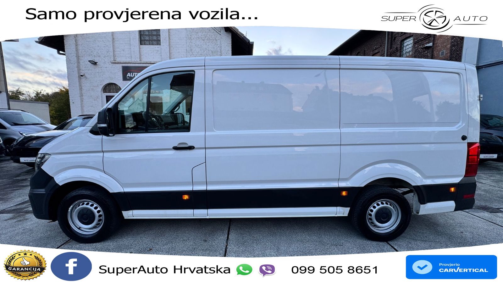 Volkswagen Crafter 35*Mittellang Normaldach*RWD*AHK 3500KG* 177 KS
