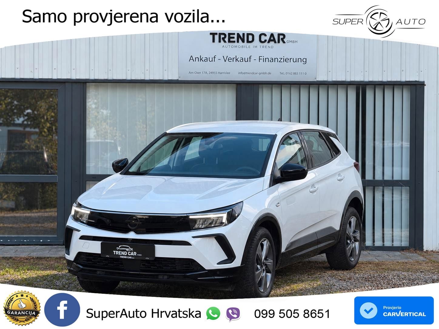 Opel Grandland 1.2i Turbo (130 KS) GS LED+GR SJED+ACC