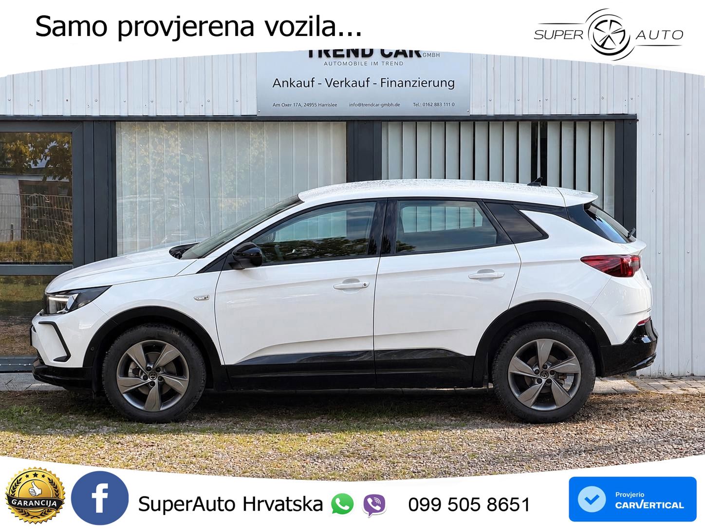 Opel Grandland 1.2i Turbo (130 KS) GS LED+GR SJED+ACC