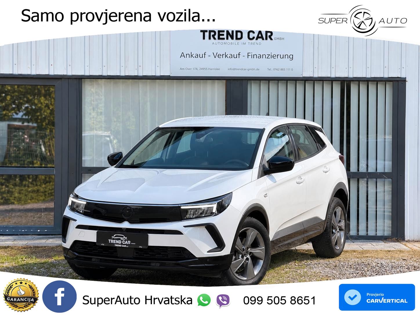 Opel Grandland 1.2i Turbo (130 KS) GS LED+GR SJED+ACC
