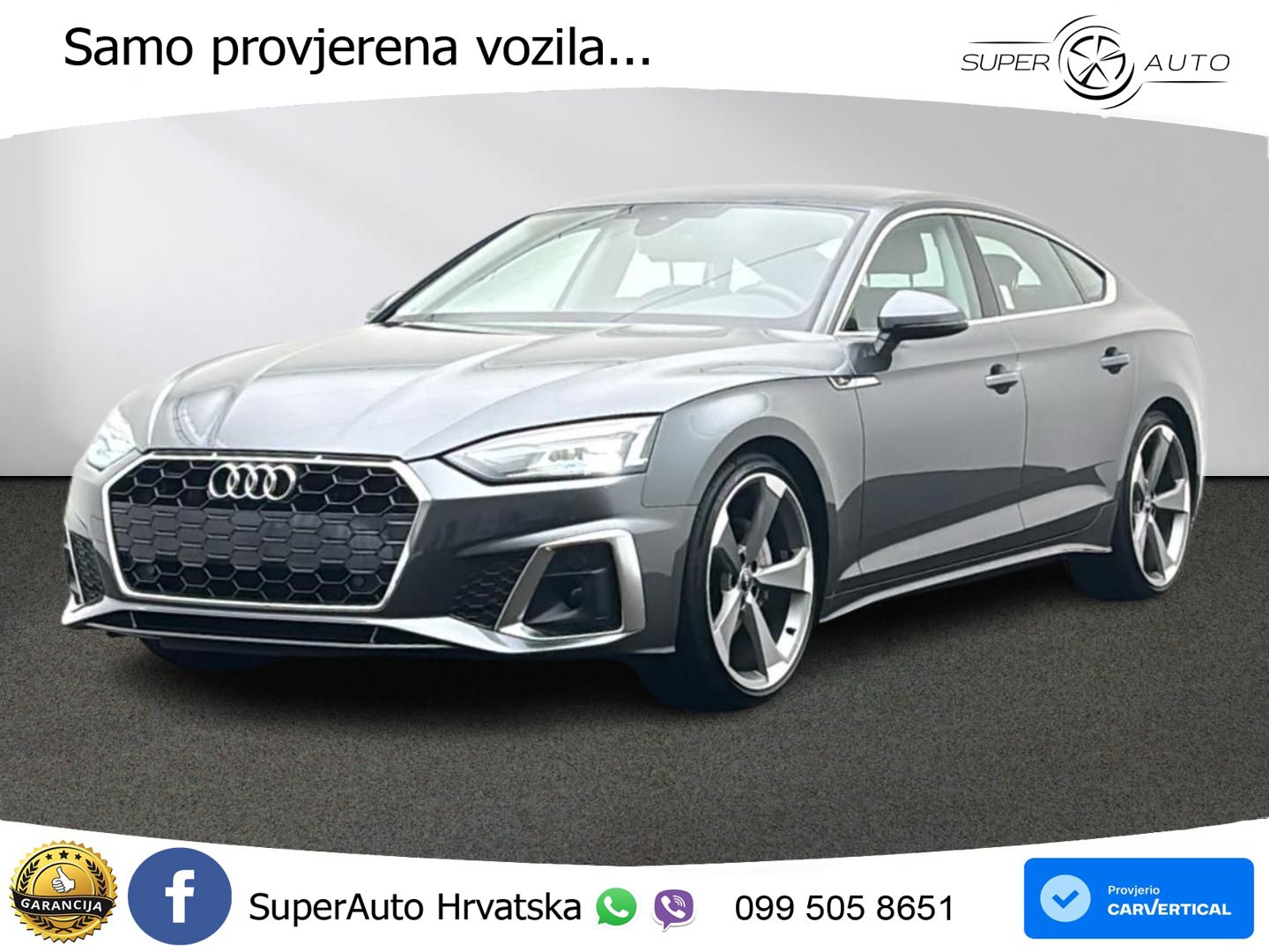 Audi A5 Sportback 40 TDI (204 KS) S tronic S line