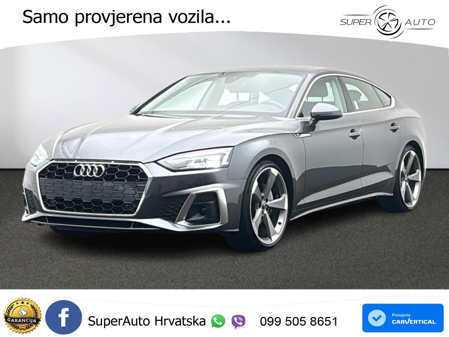 Audi A5 Sportback 40 TDI (204 KS) S tronic S line