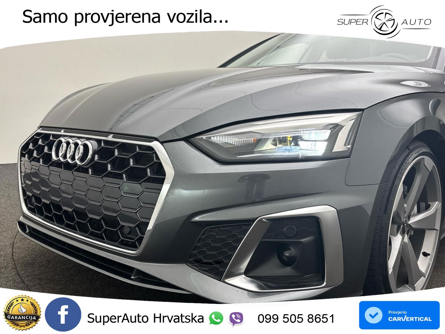 Audi A5 Sportback 40 TDI (204 KS) S tronic S line