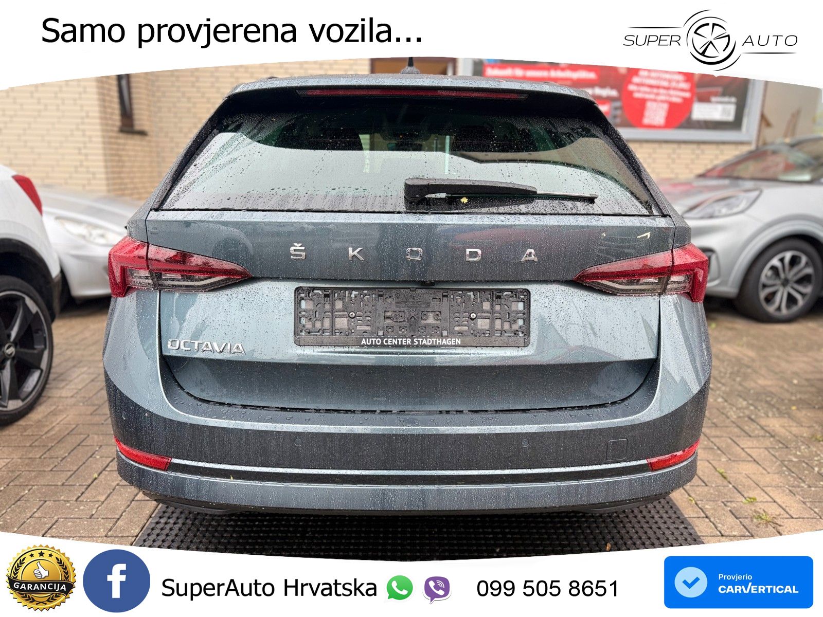 Škoda Octavia Combi 2.0 TDI (150 KS) DSG LED+GR SJED+ACC