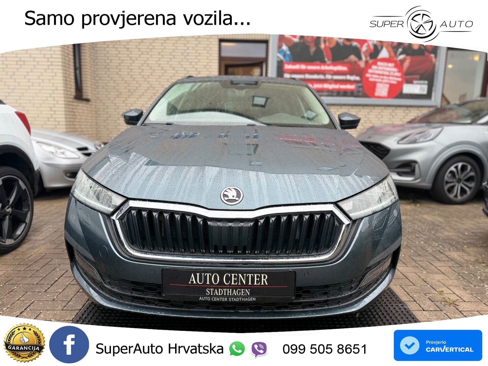 Škoda Octavia Combi 2.0 TDI (150 KS) DSG LED+GR SJED+ACC