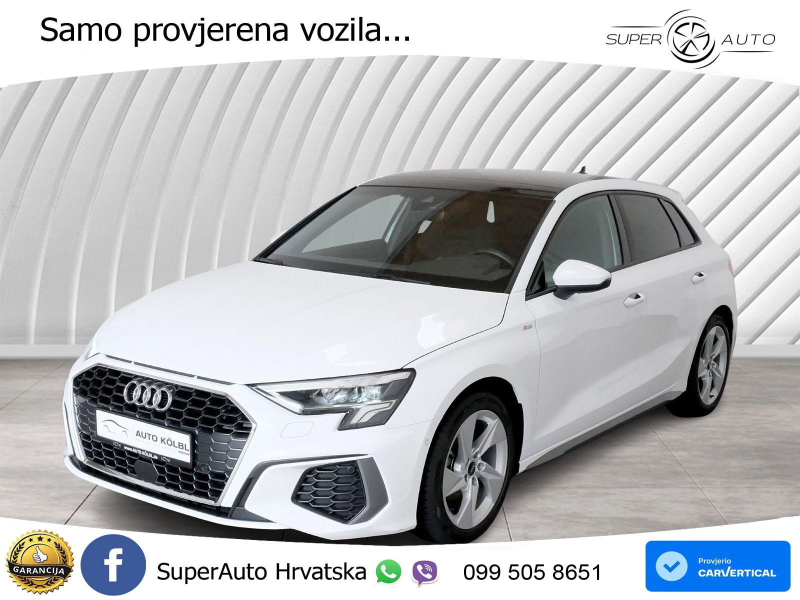 Audi A3 35 TFSI (150 KS) S tronic S line LED+GR SJED+ACC