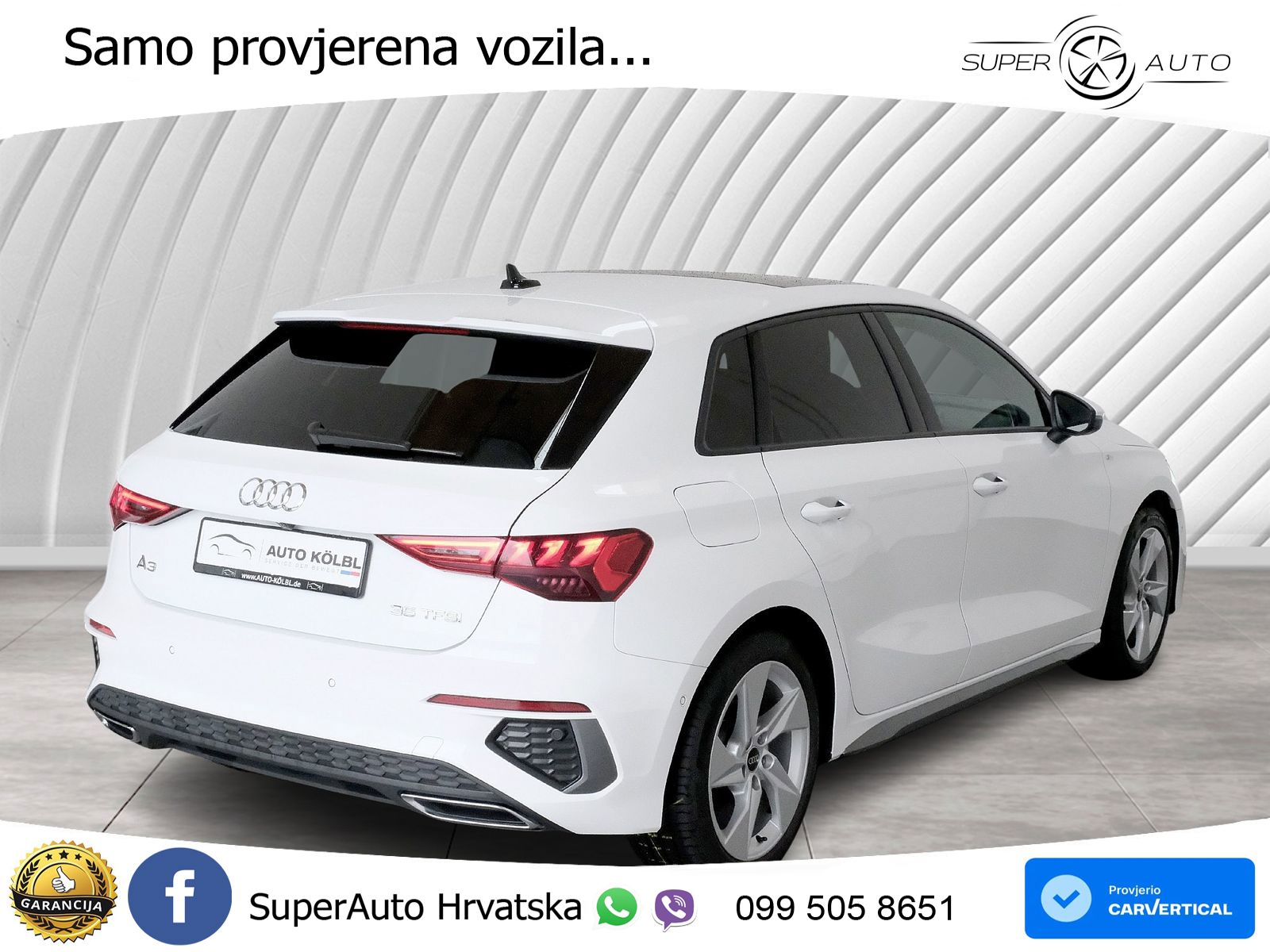 Audi A3 35 TFSI (150 KS) S tronic S line LED+GR SJED+ACC