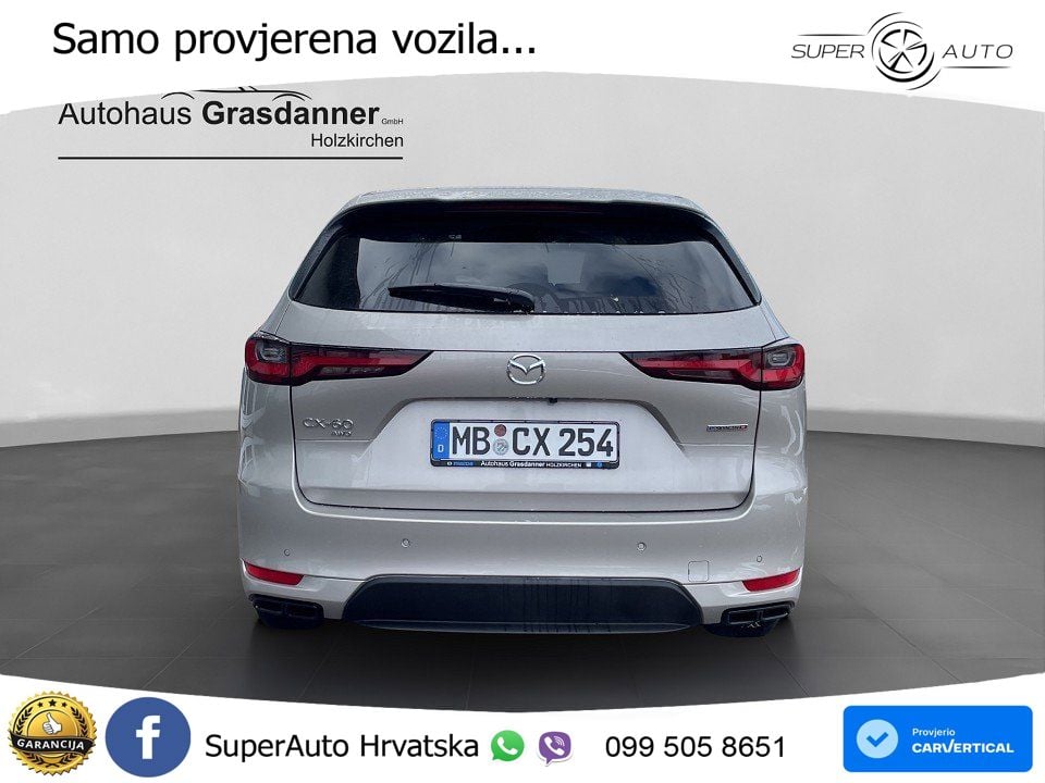 Mazda CX-60 3.3 e-Skyactiv D (254 KS) AWD Automatic MATRIX+GR SJED+KAM