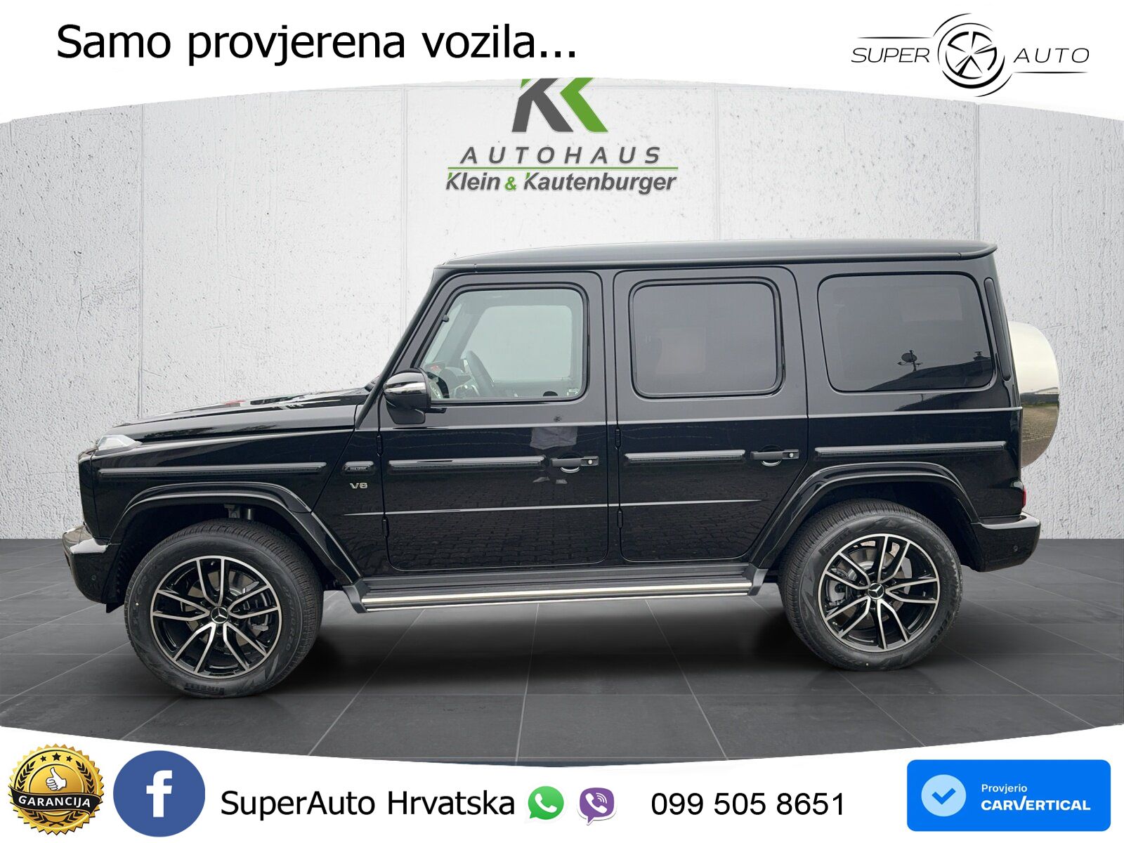 Mercedes G 500 Long V8 (422 KS) 4MATIC 9G-TRONIC LED+GR SJED+ACC