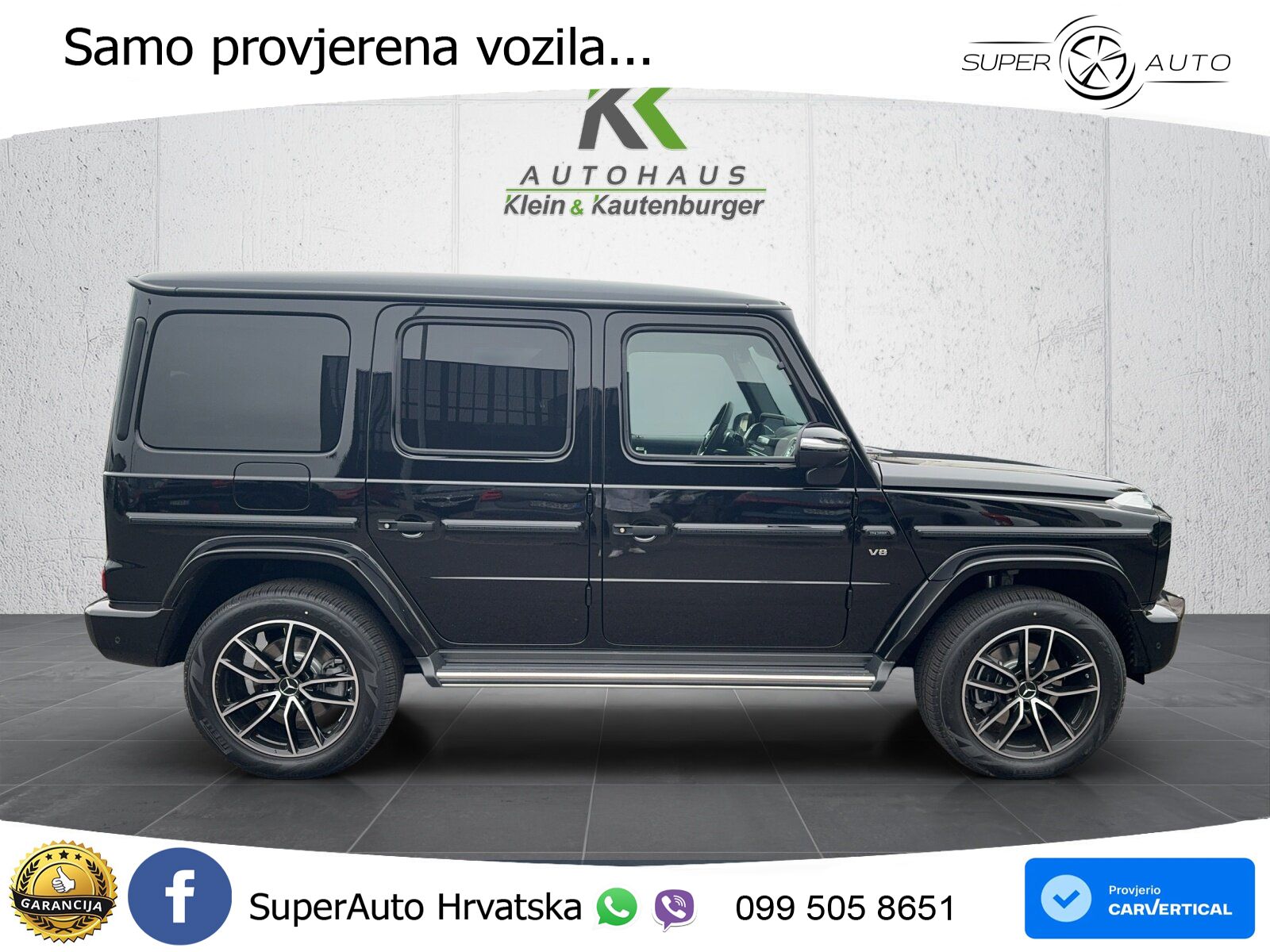 Mercedes G 500 Long V8 (422 KS) 4MATIC 9G-TRONIC LED+GR SJED+ACC