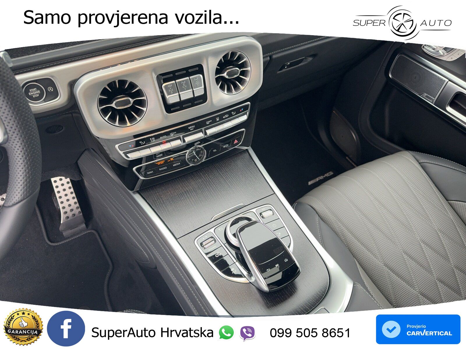 Mercedes G 500 Long V8 (422 KS) 4MATIC 9G-TRONIC LED+GR SJED+ACC