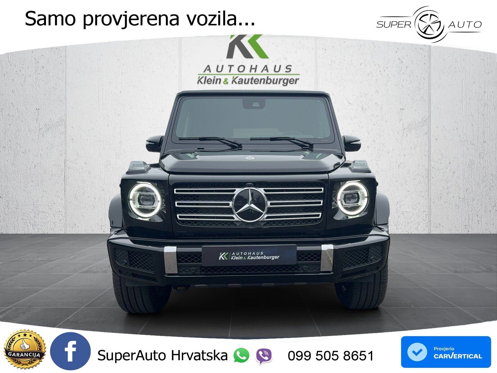 Mercedes G 500 Long V8 (422 KS) 4MATIC 9G-TRONIC LED+GR SJED+ACC