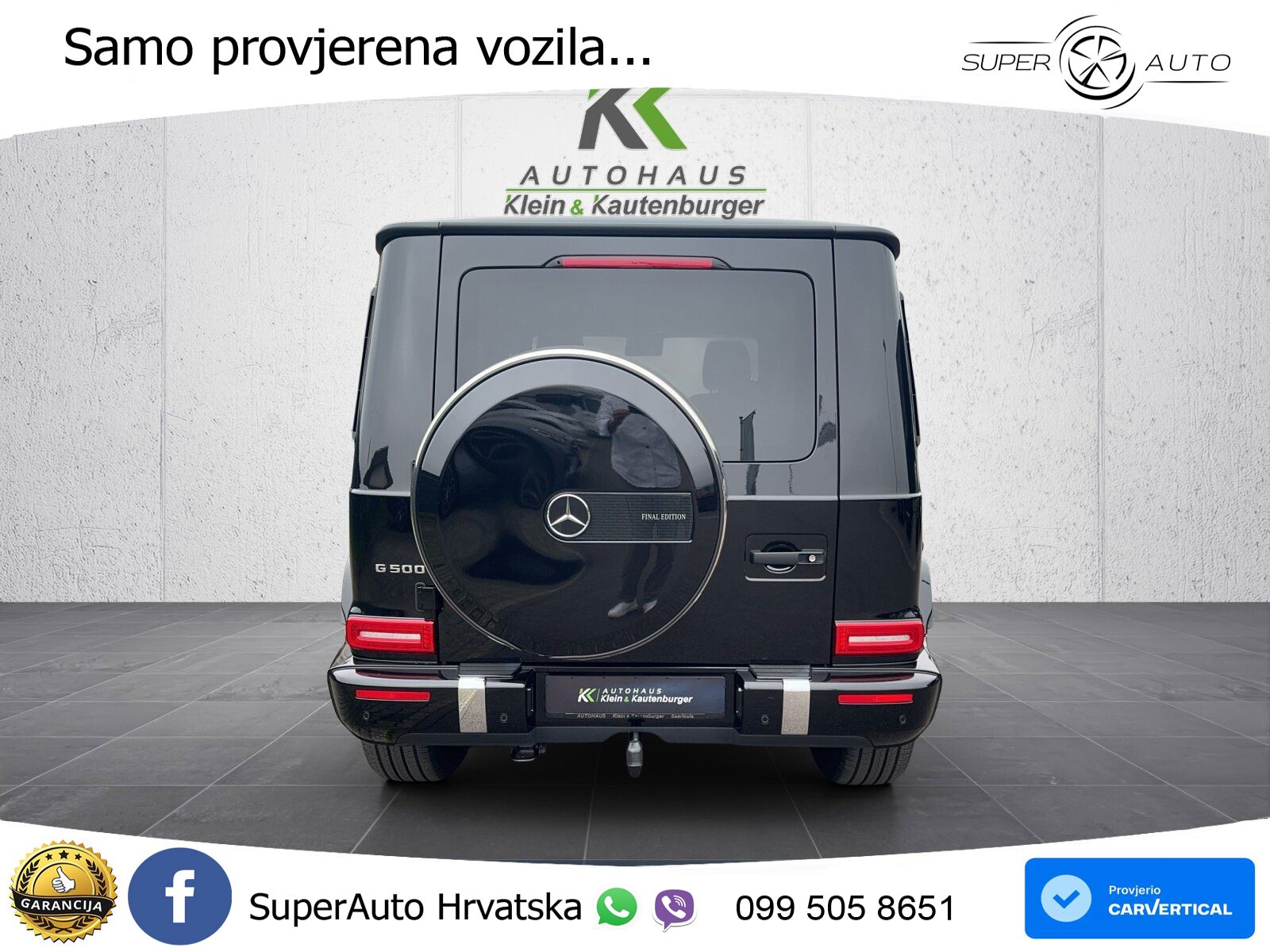 Mercedes G 500 Long V8 (422 KS) 4MATIC 9G-TRONIC LED+GR SJED+ACC