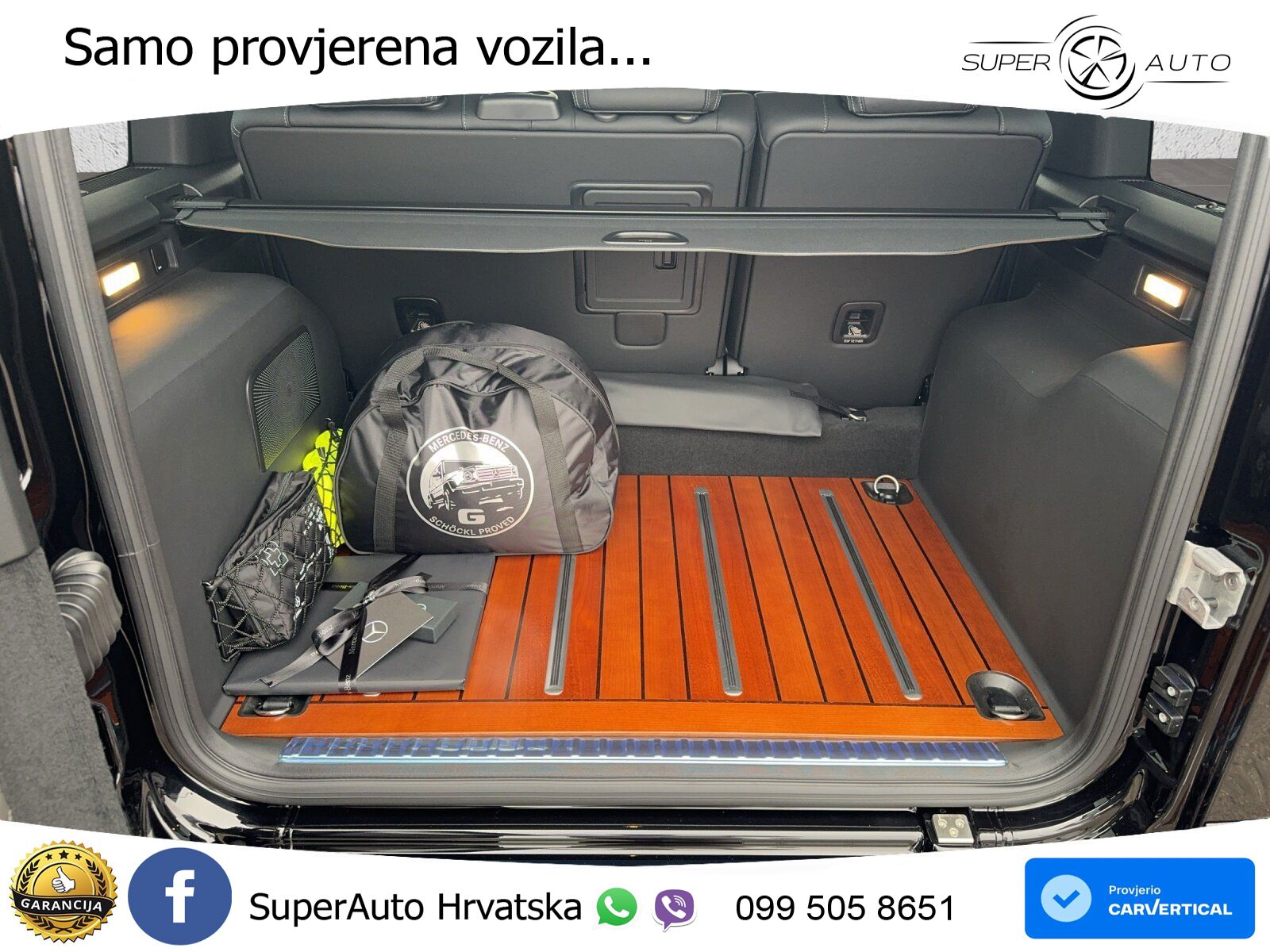 Mercedes G 500 Long V8 (422 KS) 4MATIC 9G-TRONIC LED+GR SJED+ACC