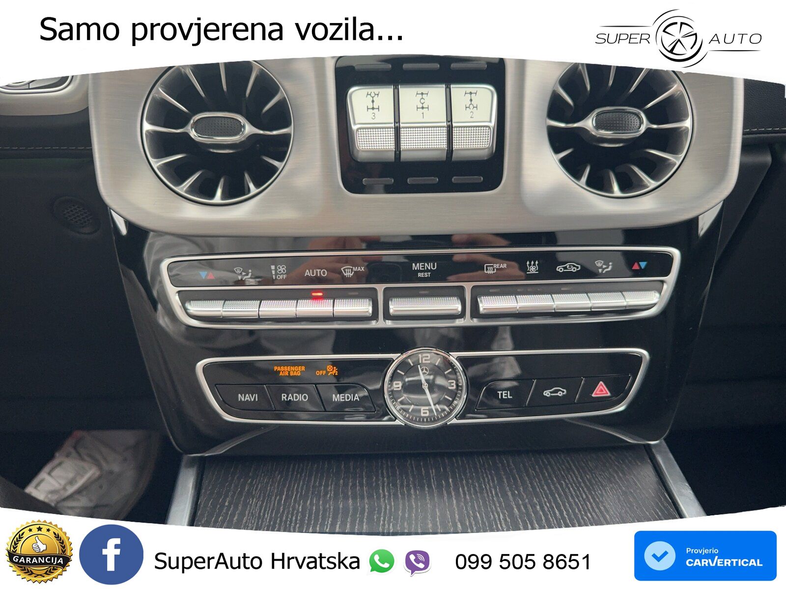 Mercedes G 500 Long V8 (422 KS) 4MATIC 9G-TRONIC LED+GR SJED+ACC