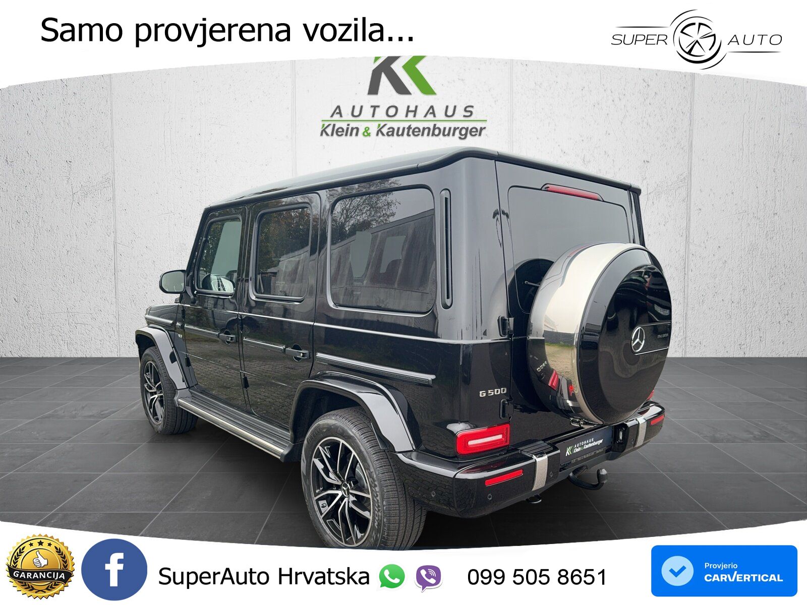 Mercedes G 500 Long V8 (422 KS) 4MATIC 9G-TRONIC LED+GR SJED+ACC