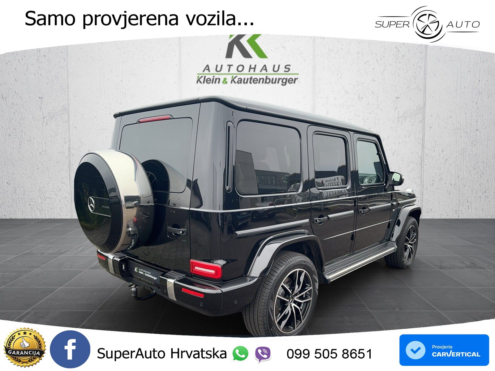Mercedes G 500 Long V8 (422 KS) 4MATIC 9G-TRONIC LED+GR SJED+ACC