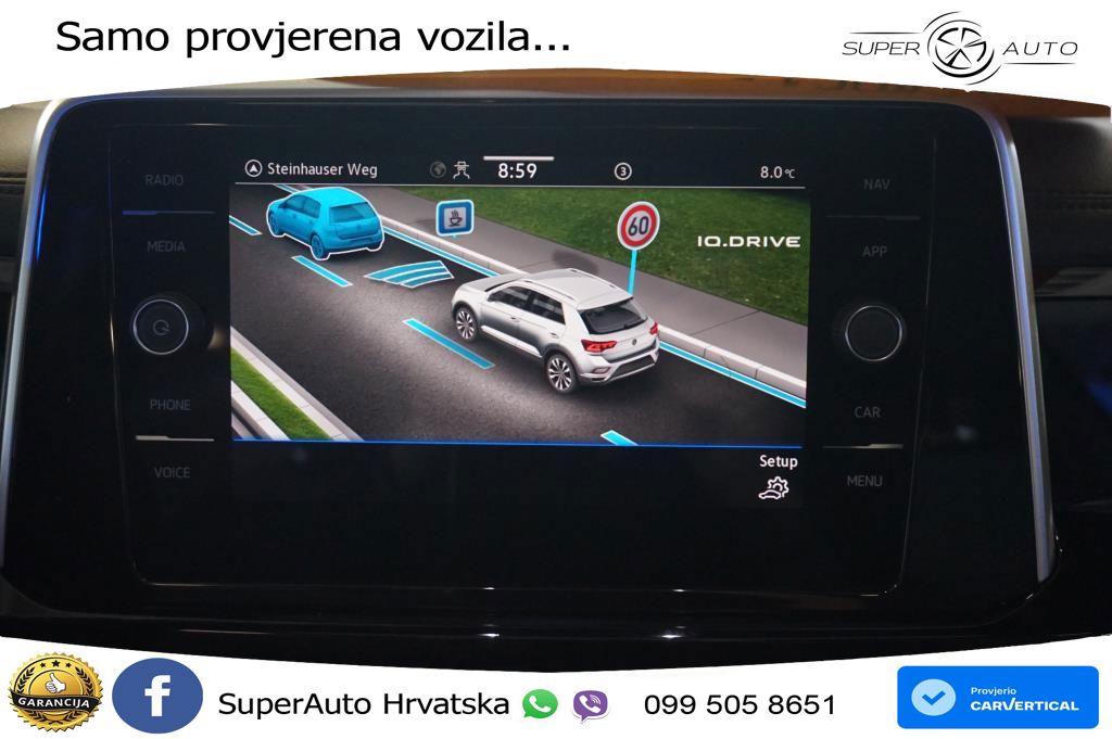 Volkswagen T-Roc 1.5 TSI (150 KS) DSG LED+GR SJED+ACC
