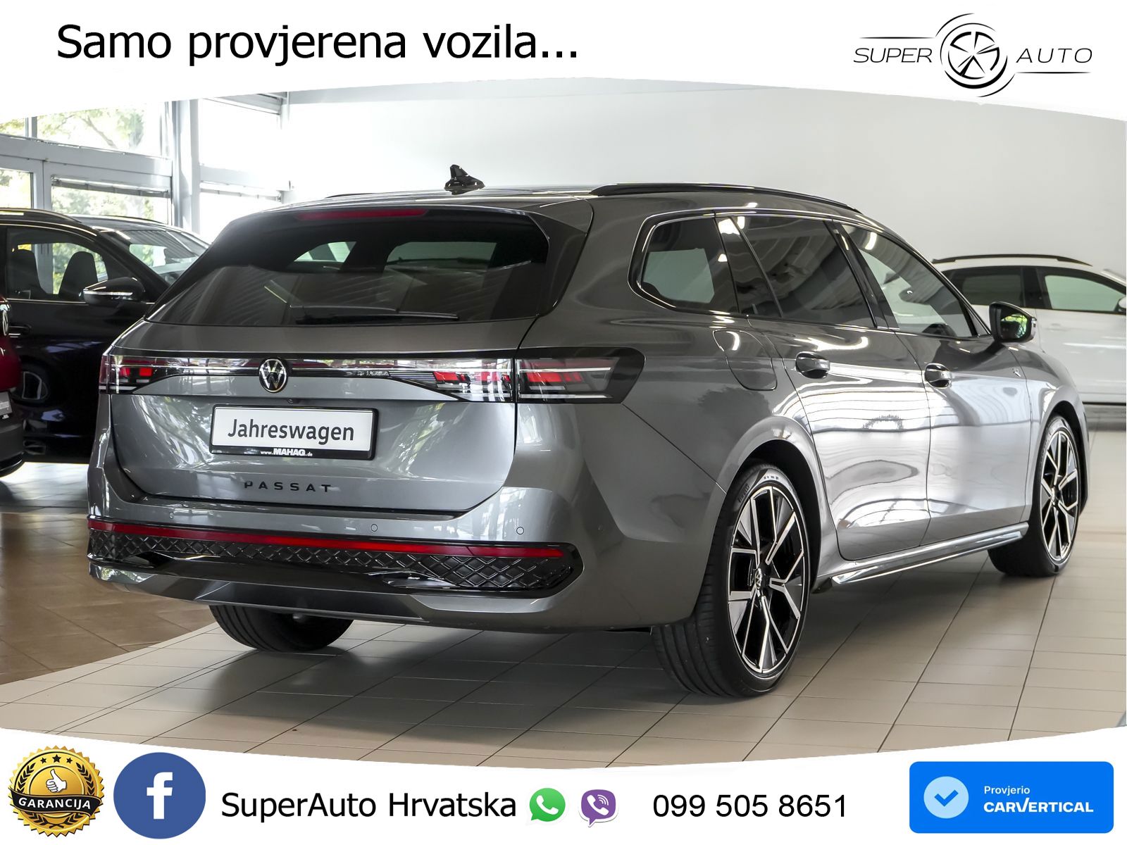 Volkswagen Passat Variant 2.0 TDI (193 KS) 4MOTION DSG R-Line LED+GR SJED+ACC