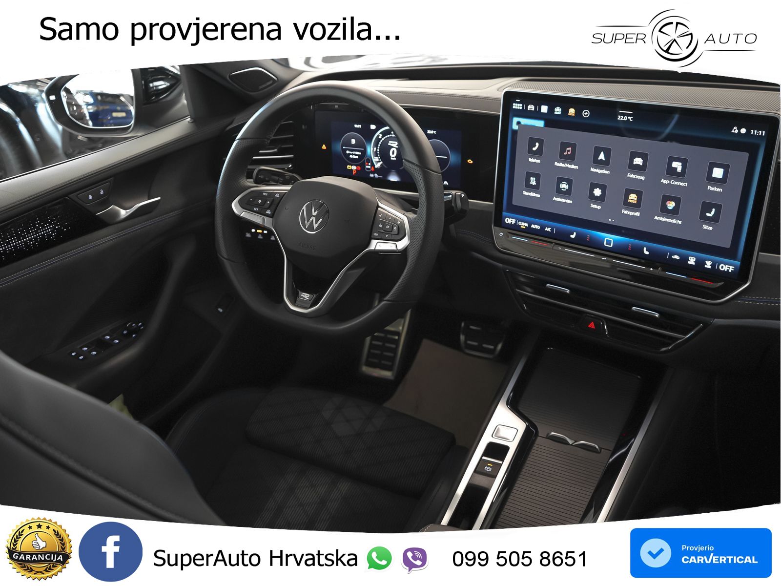 Volkswagen Passat Variant 2.0 TDI (193 KS) 4MOTION DSG R-Line LED+GR SJED+ACC
