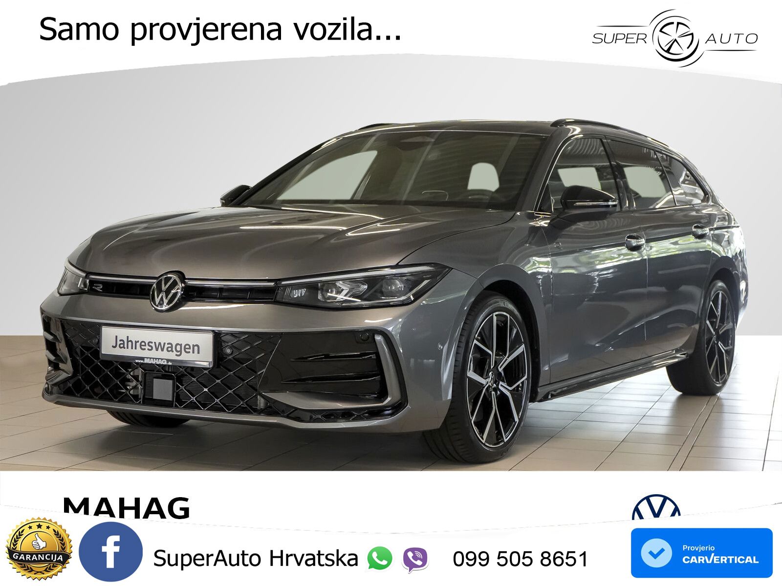 Volkswagen Passat Variant 2.0 TDI (193 KS) 4MOTION DSG R-Line LED+GR SJED+ACC