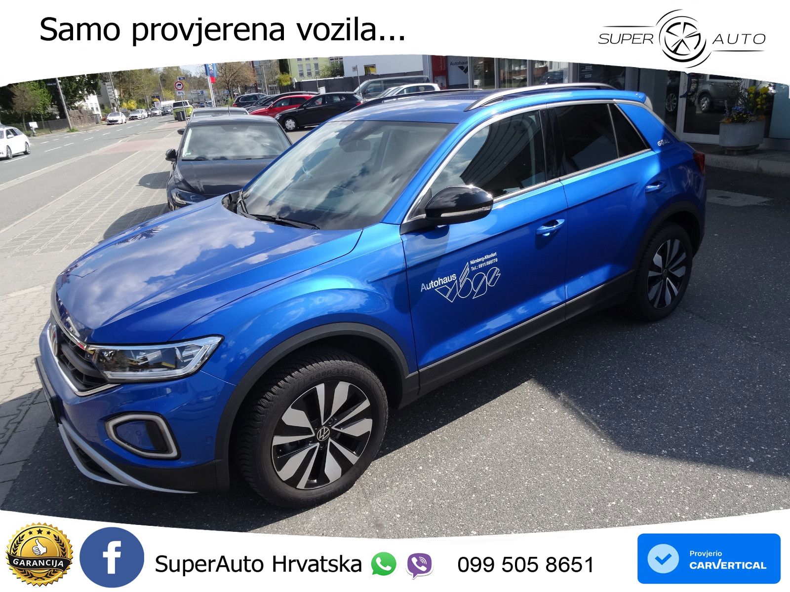 Volkswagen T-Roc 1.5 TSI (150 KS) LED+GR SJED+ACC