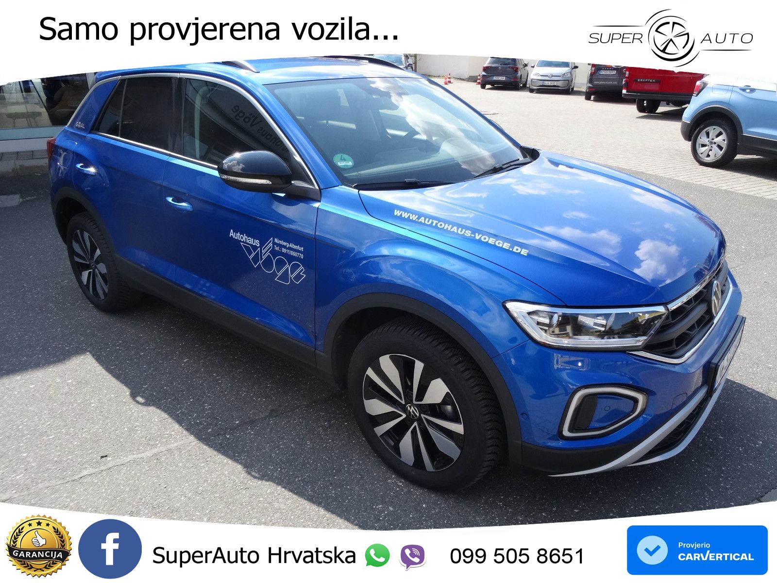 Volkswagen T-Roc 1.5 TSI (150 KS) LED+GR SJED+ACC