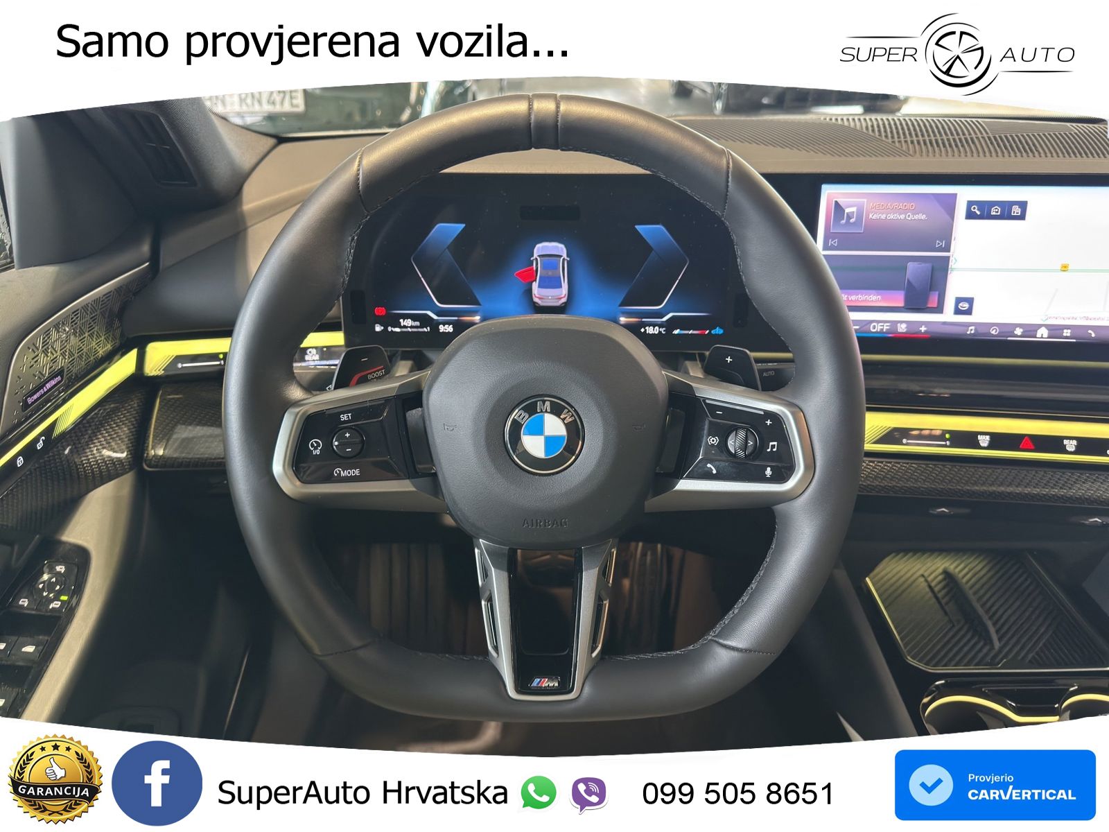 BMW 540d (303 KS) xDrive Steptronic M Sport LED+GR SJED+ACC