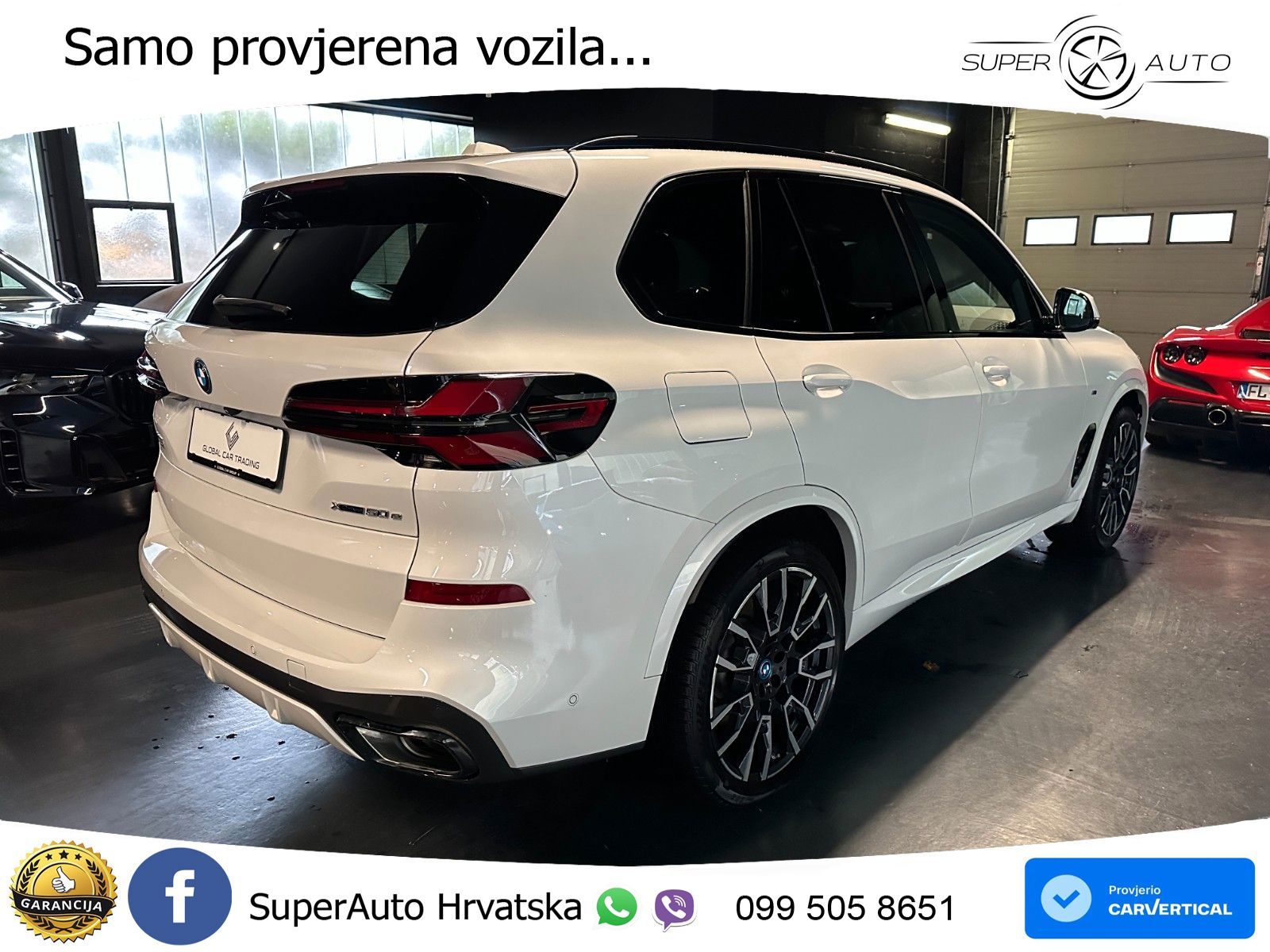 BMW X5 50e (489 KS) xDrive Steptronic M Sport LED+GR SJED+ACC