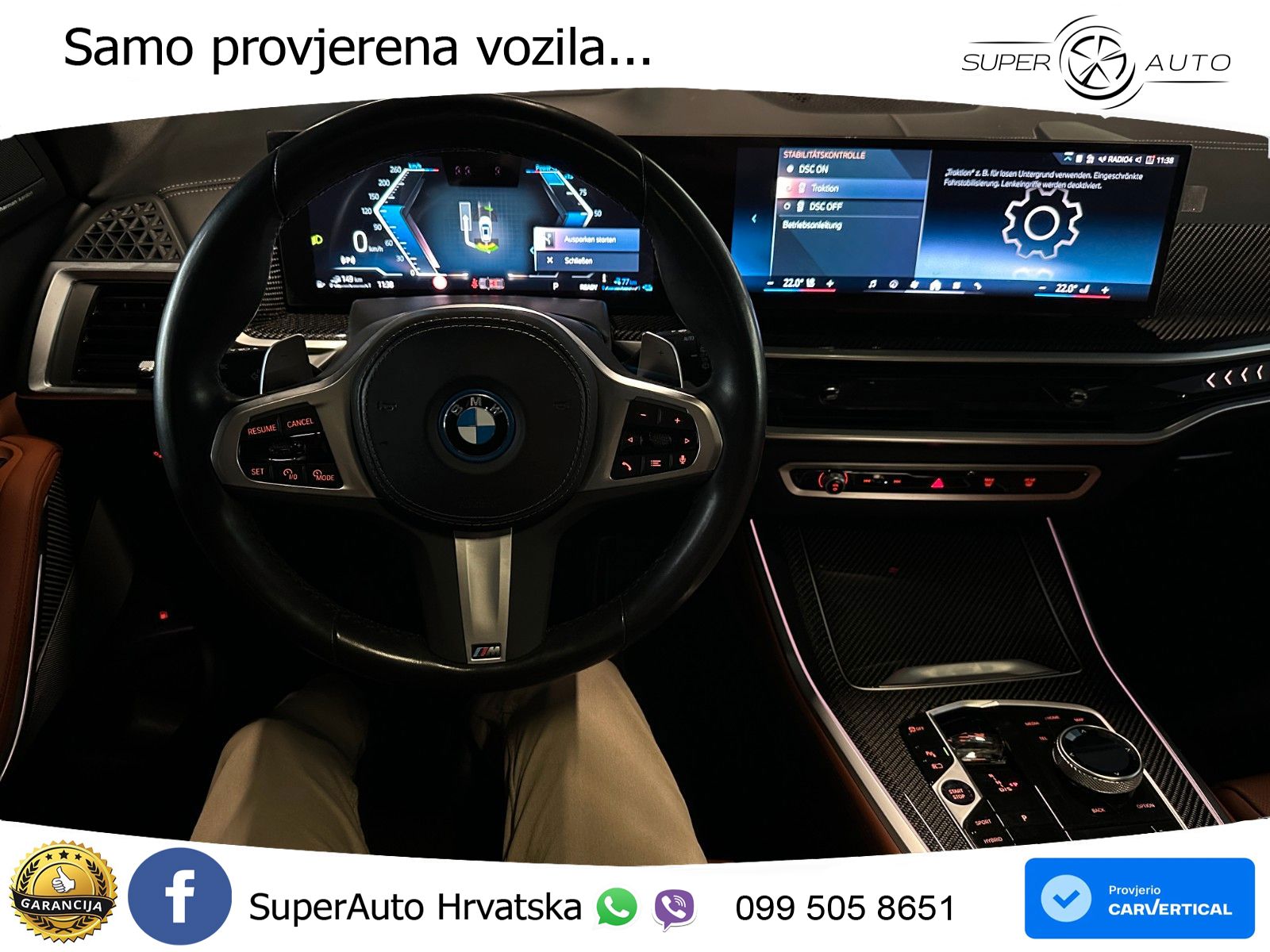 BMW X5 50e (489 KS) xDrive Steptronic M Sport LED+GR SJED+ACC