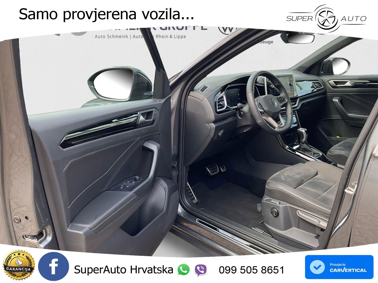 Volkswagen T-Roc 1.5 TSI (150 KS) DSG R-Line LED+GR SJED+ACC