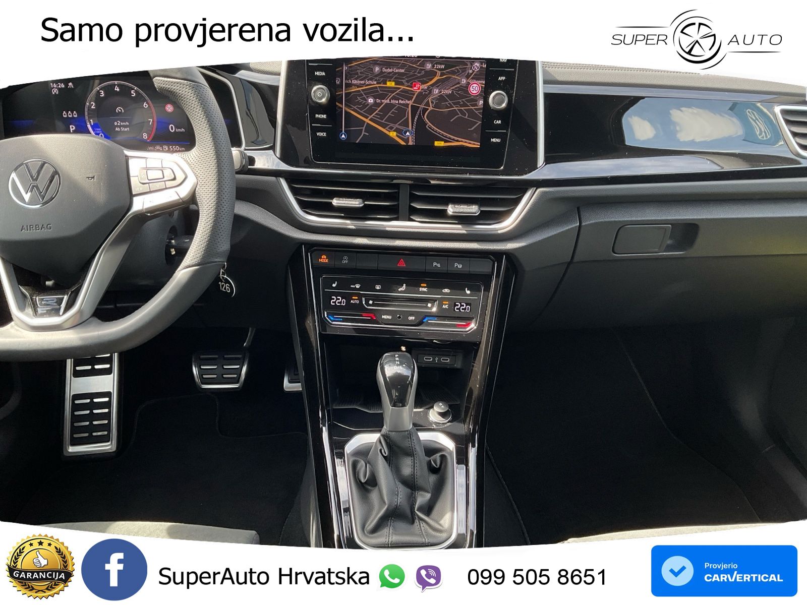Volkswagen T-Roc 1.5 TSI (150 KS) DSG R-Line LED+GR SJED+ACC