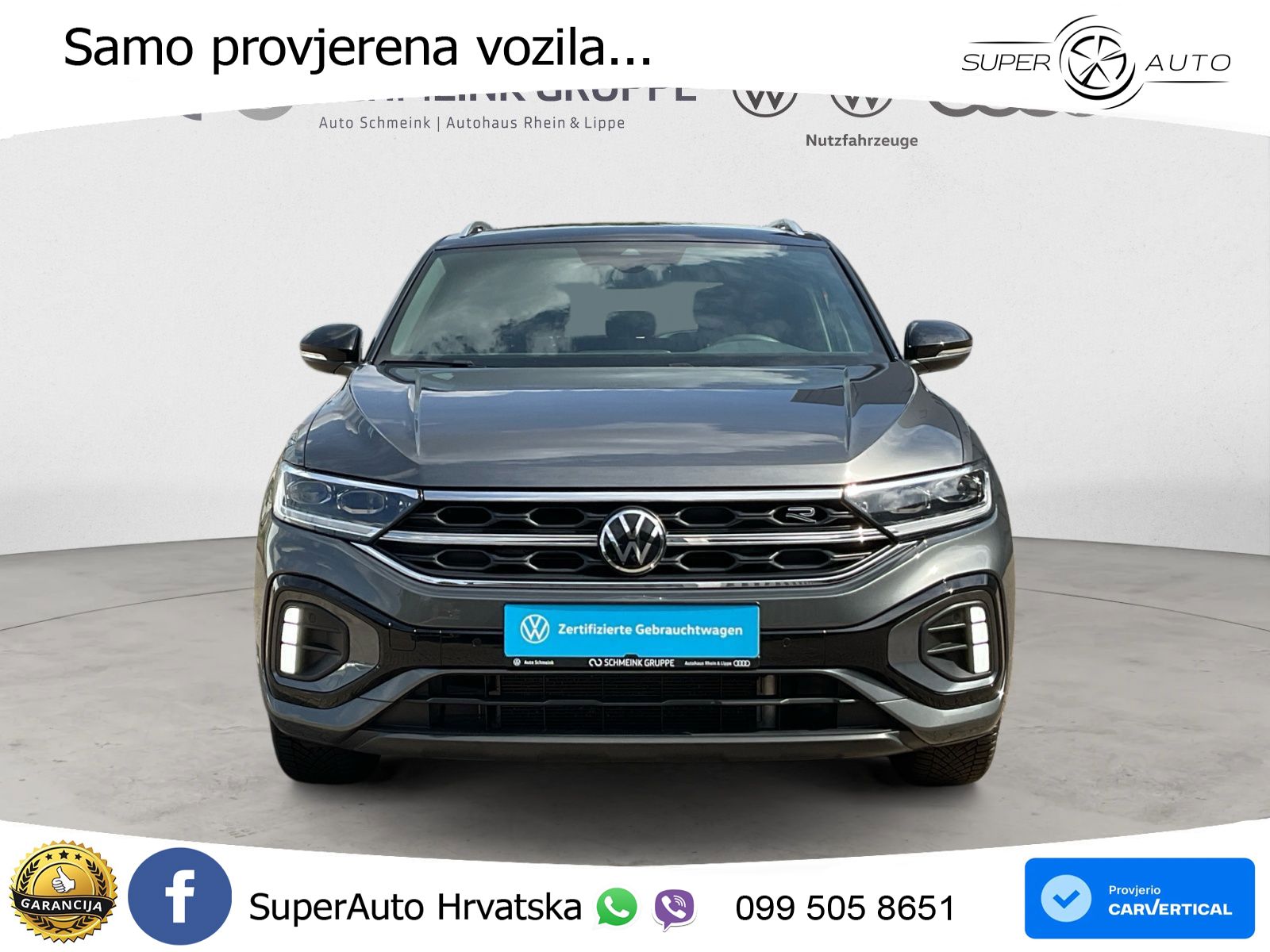 Volkswagen T-Roc 1.5 TSI (150 KS) DSG R-Line LED+GR SJED+ACC