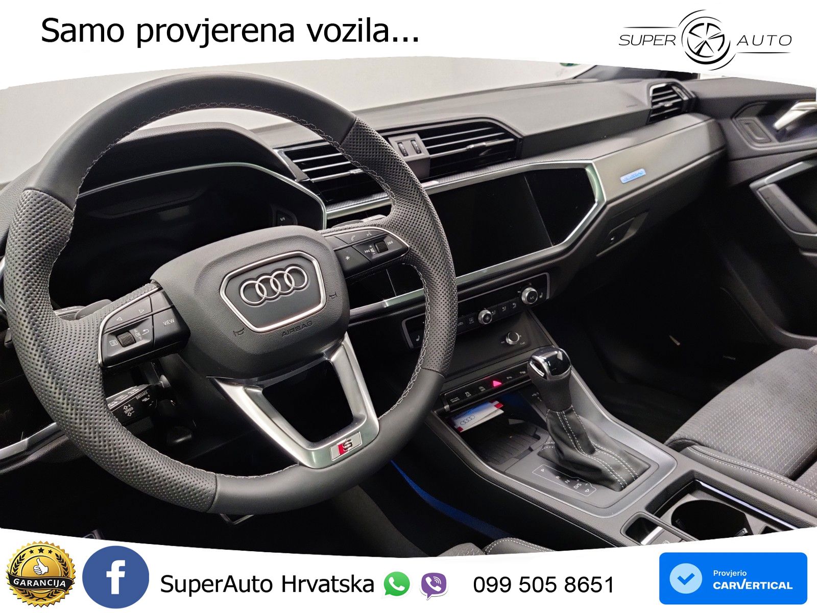 Audi Q3 40 TFSI (190 KS) quattro S tronic S line LED+GR SJED+ACC