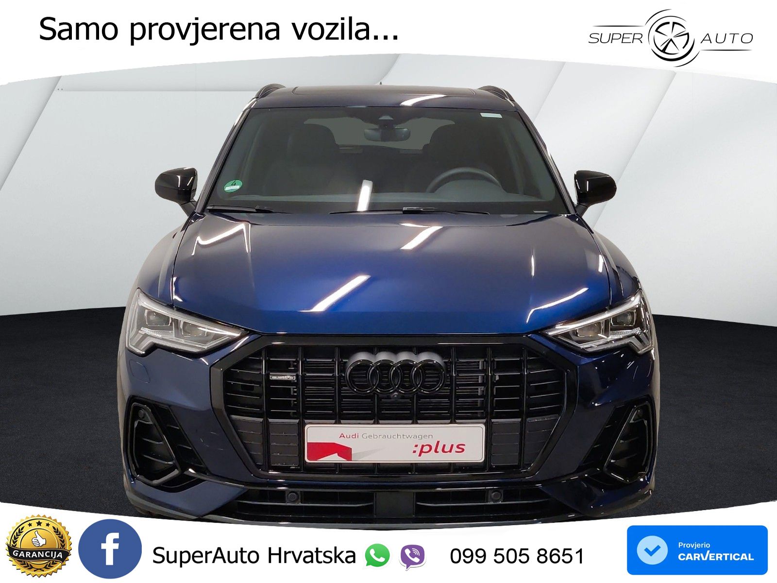 Audi Q3 40 TFSI (190 KS) quattro S tronic S line LED+GR SJED+ACC