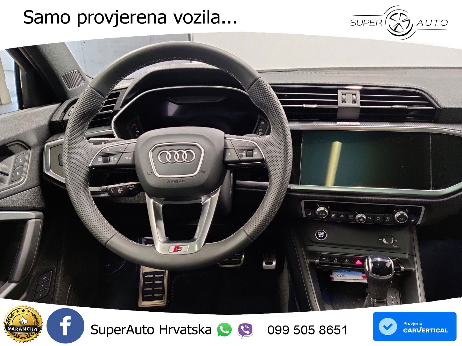 Audi Q3 40 TFSI (190 KS) quattro S tronic S line LED+GR SJED+ACC