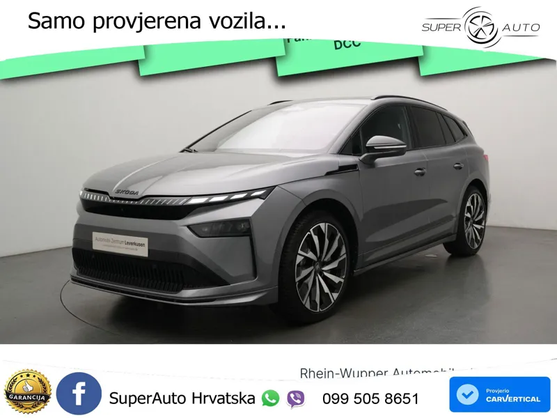 Škoda Enyaq 85 82 kWh (286 KS) SportLine MATRIX+GR SJED+KAM