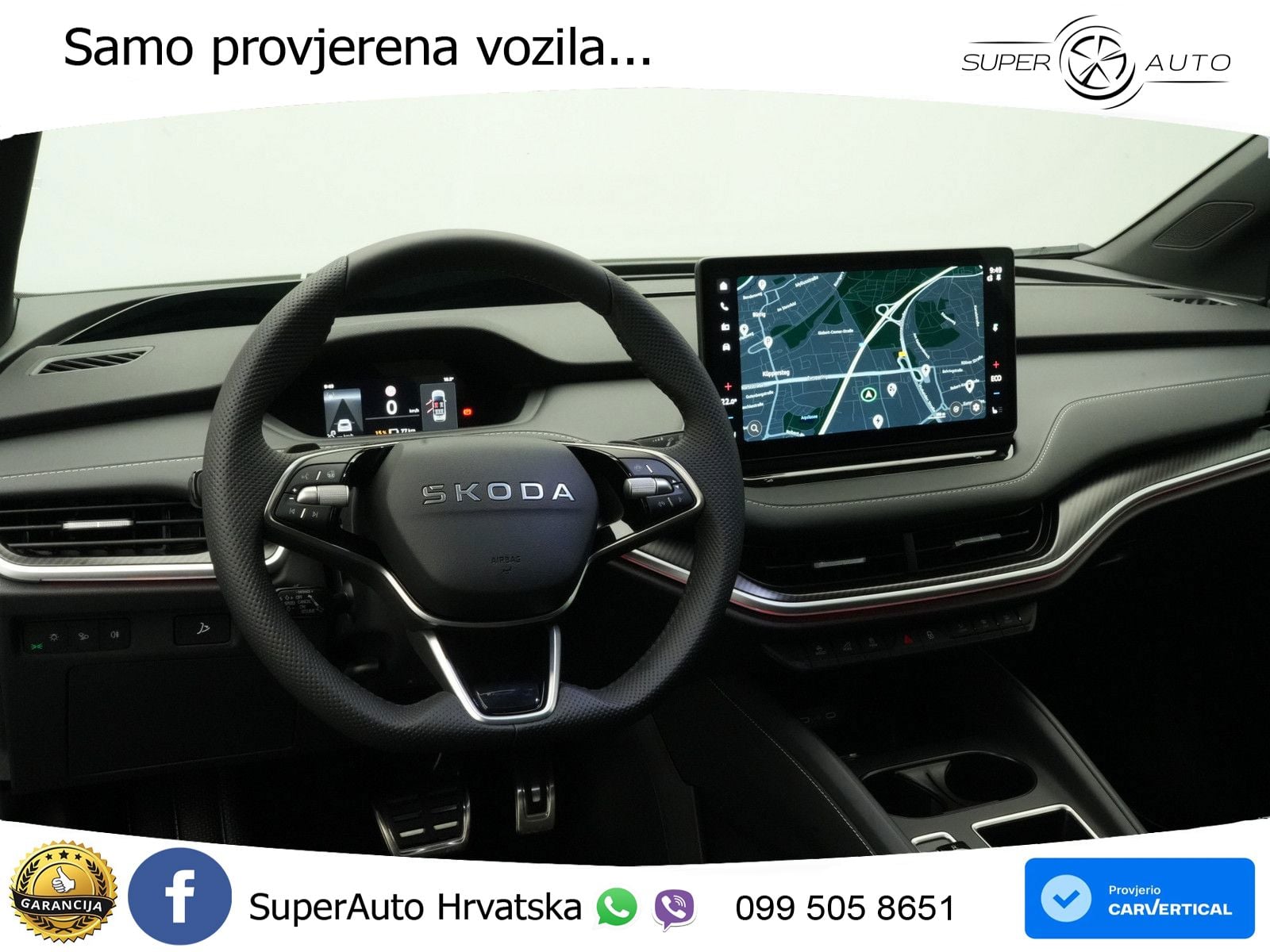 Škoda Enyaq 85 82 kWh (286 KS) SportLine MATRIX+GR SJED+KAM
