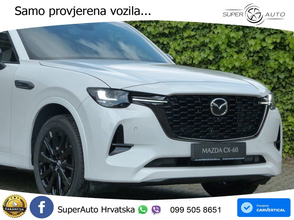 Mazda CX-60 3.3 e-Skyactiv D (254 KS) AWD Automatic MATRIX+GR SJED+KAM
