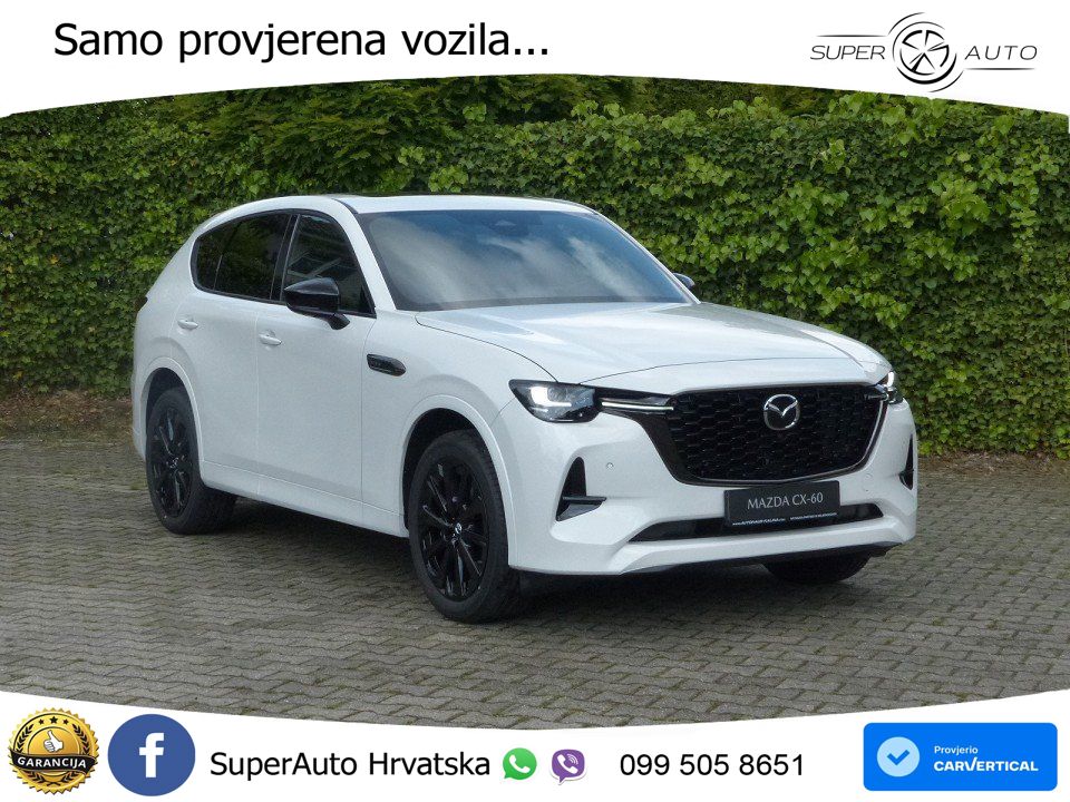 Mazda CX-60 3.3 e-Skyactiv D (254 KS) AWD Automatic MATRIX+GR SJED+KAM
