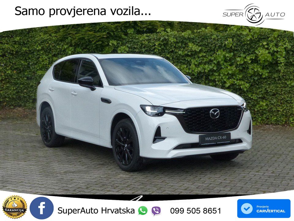 Mazda CX-60 3.3 e-Skyactiv D (254 KS) AWD Automatic MATRIX+GR SJED+KAM