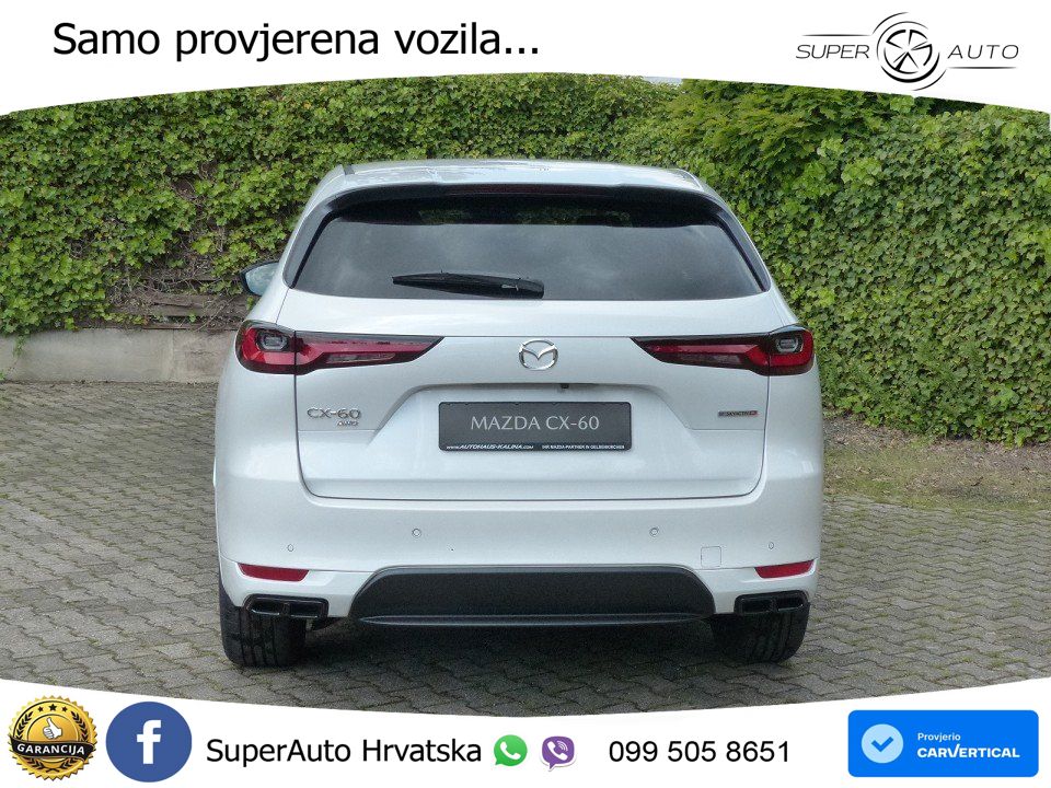 Mazda CX-60 3.3 e-Skyactiv D (254 KS) AWD Automatic MATRIX+GR SJED+KAM