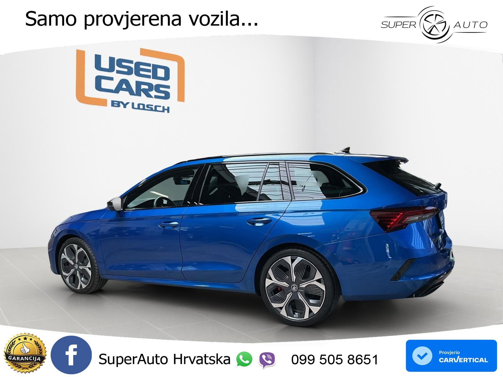 Škoda Octavia Combi RS 2.0 TSI (265 KS) DSG