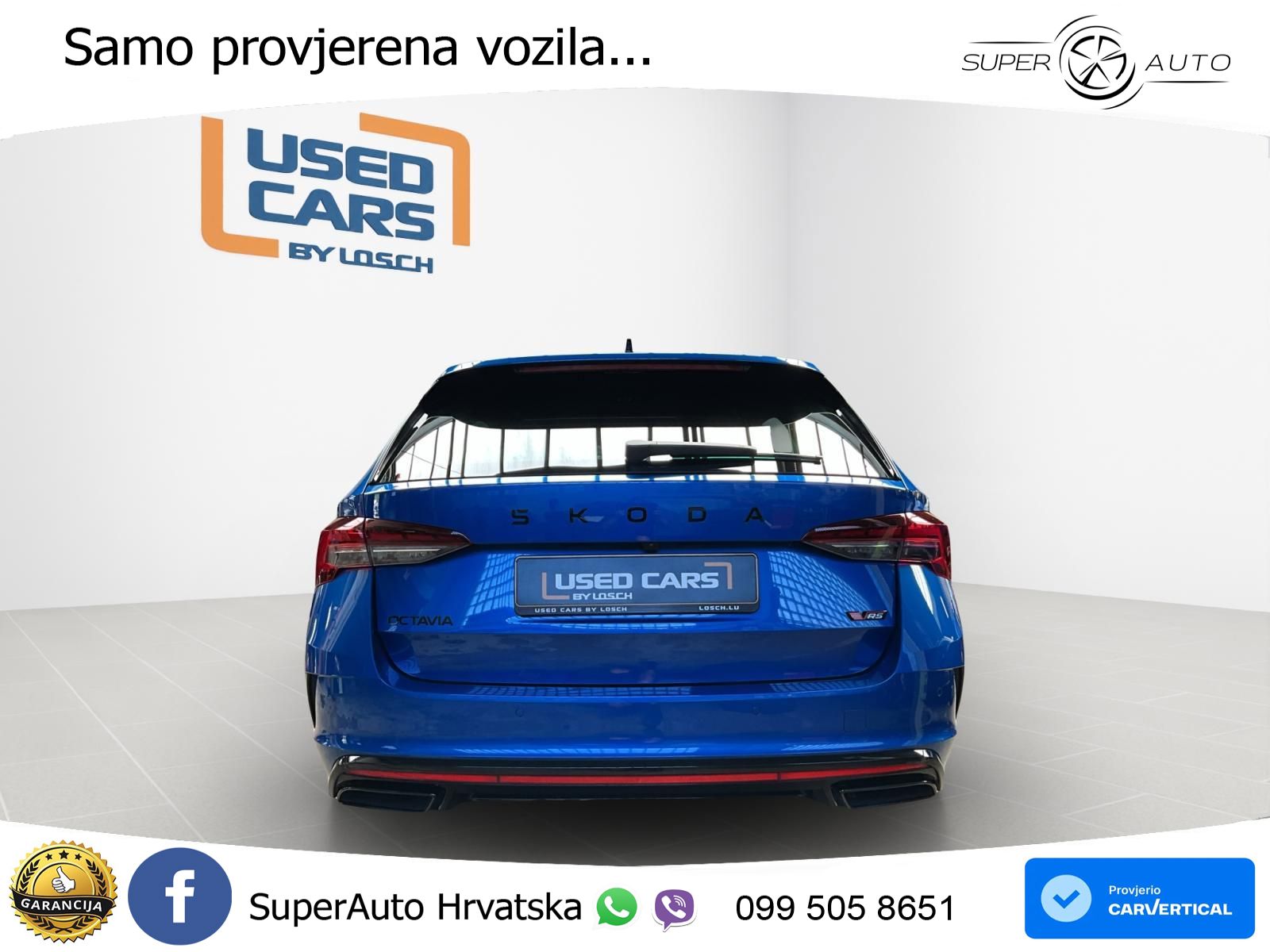 Škoda Octavia Combi RS 2.0 TSI (265 KS) DSG