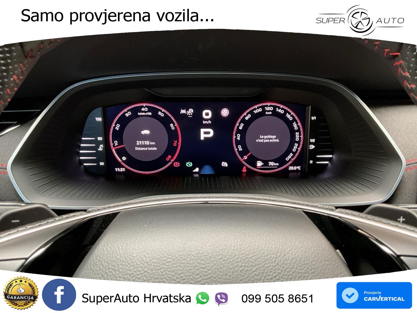 Škoda Octavia Combi RS 2.0 TSI (265 KS) DSG